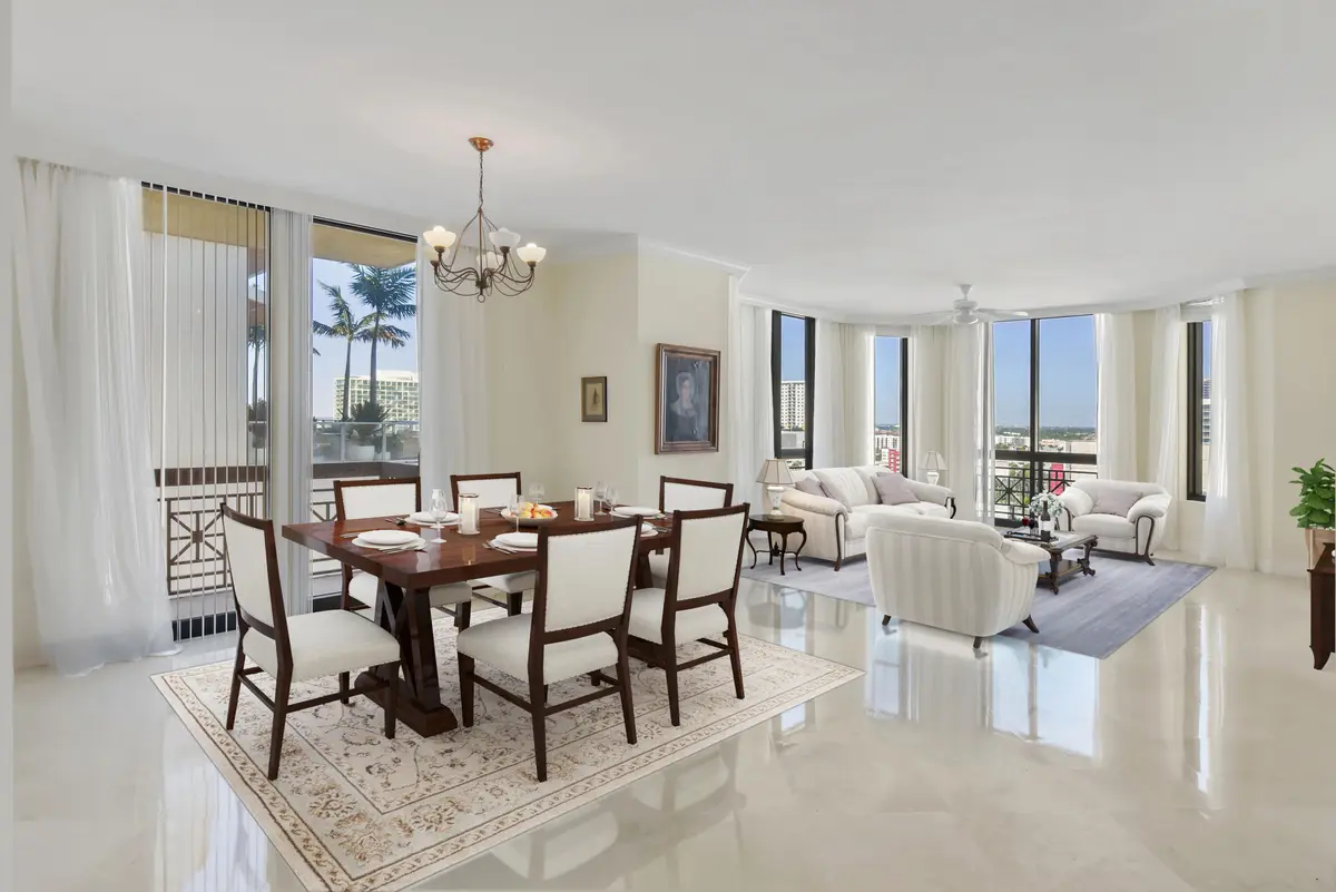 Dining_Living Room_final at 701 S Olive Avenue 1224, West Palm Beach