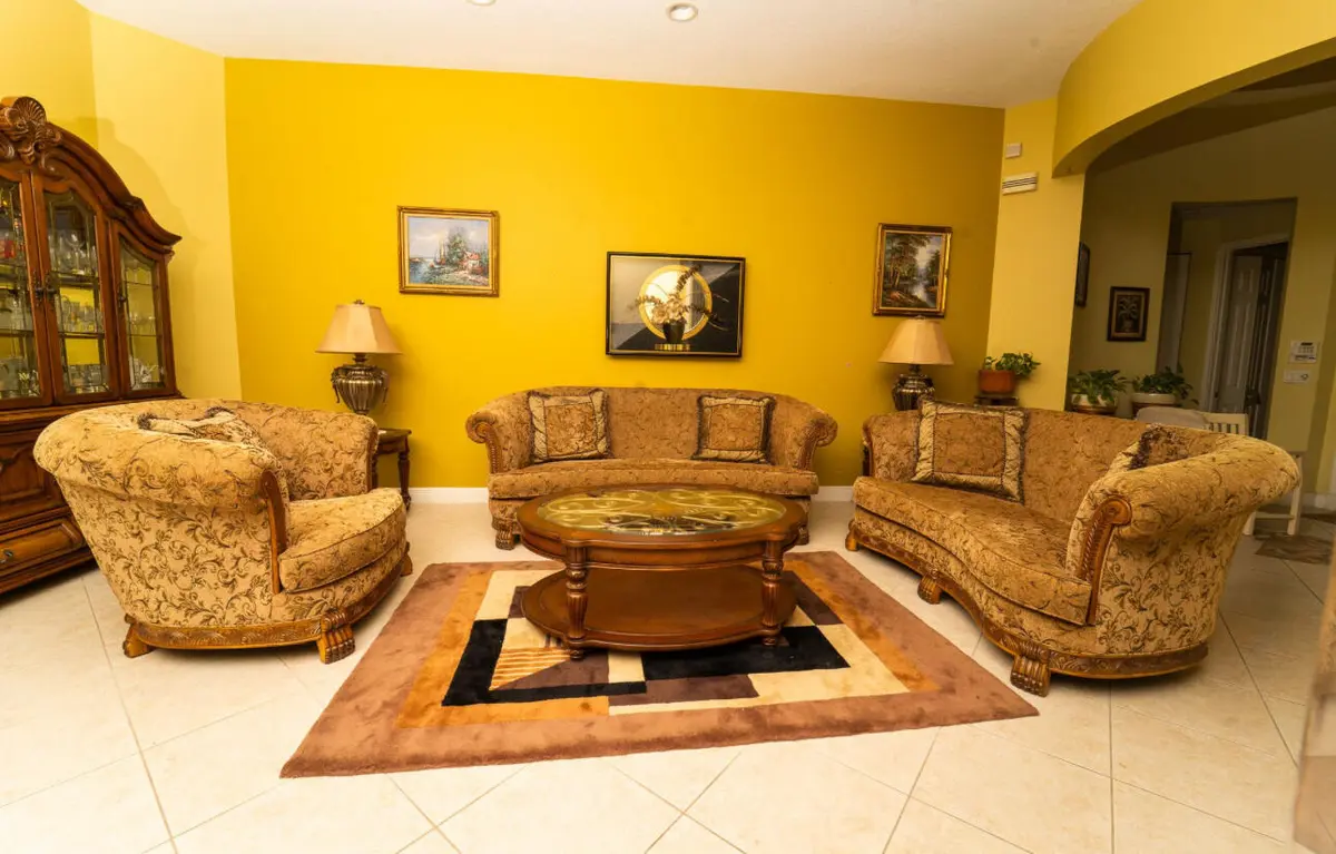 Living Room at 8601 Via Grande, Wellington