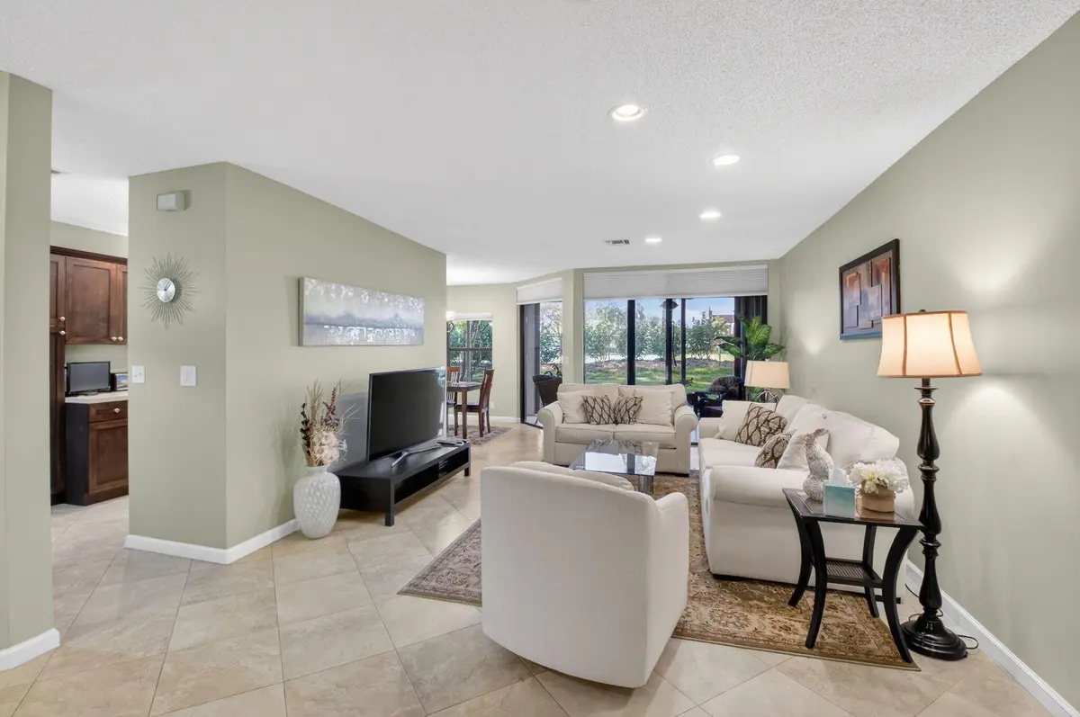 Living Room at 5374 Venetia Court B, Boynton Beach