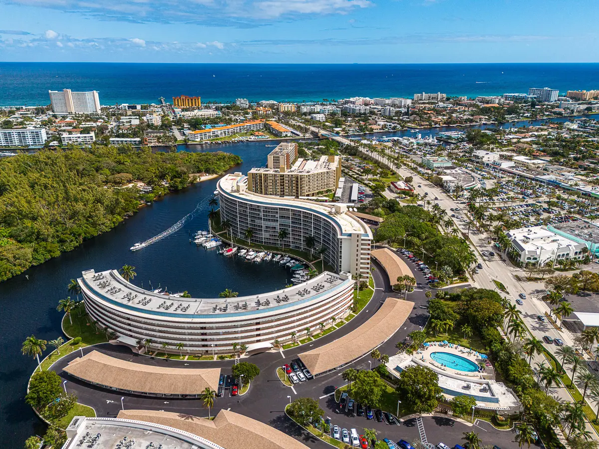 Aerial at 1537 E Hillsboro Boulevard 243, Deerfield Beach
