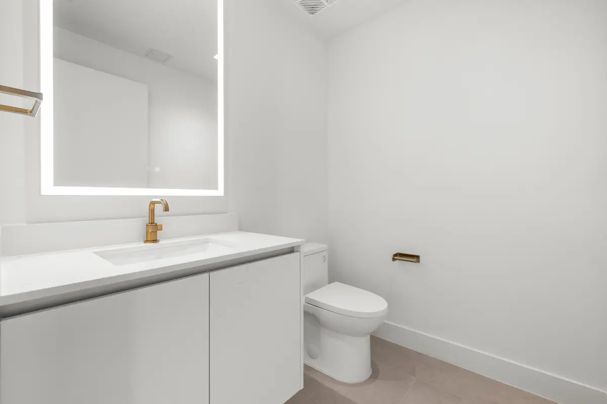 Half Bathroom at 700 NE 24th Street 4601, Miami