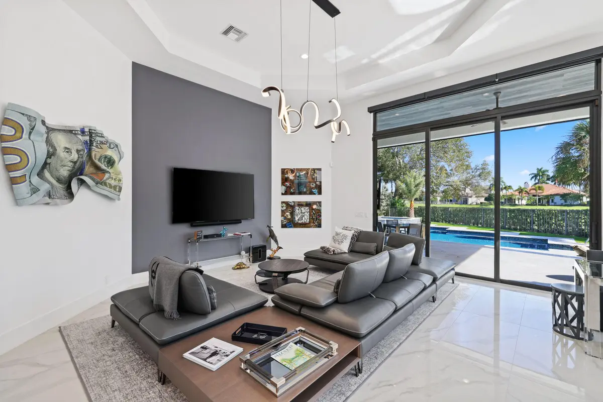 Family Room at 15934 Laurel Creek Drive, Delray Beach