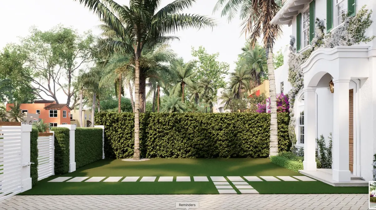 Front Lawn at 309 Greymon Drive, West Palm Beach
