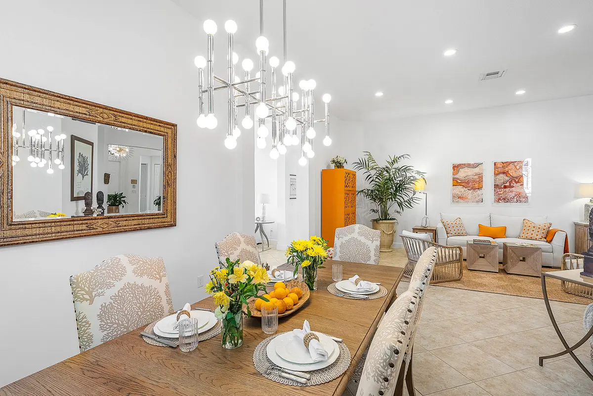 Dining at 9666 Via Elegante, Wellington