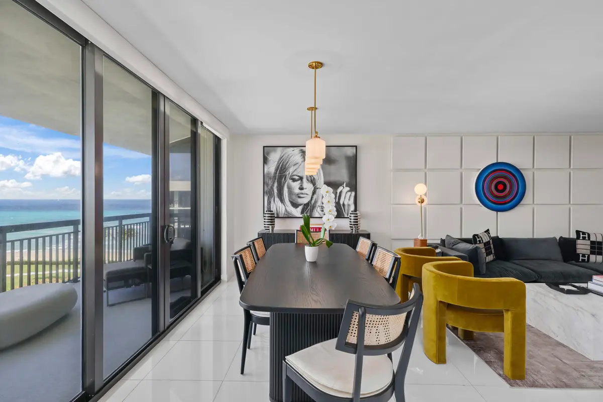 5 - Dining Room at 3140 S Ocean Boulevard 506s, Palm Beach