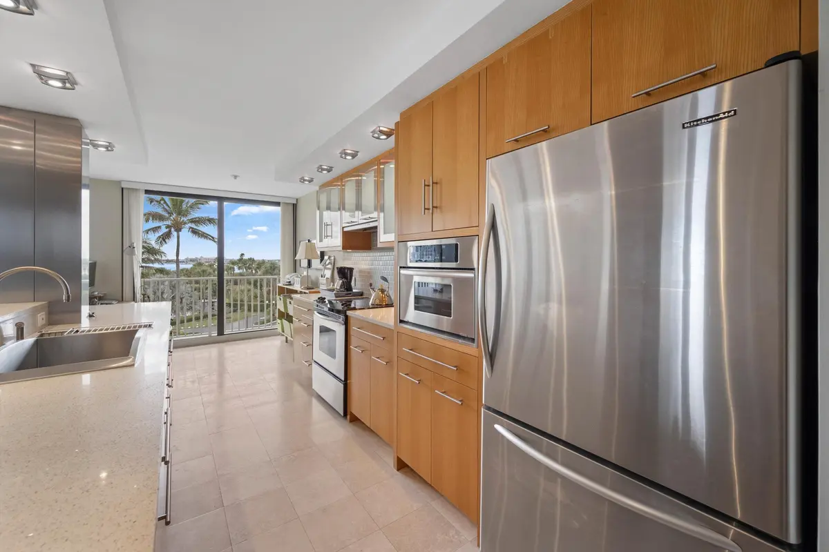 Kitchen at 3360 S Ocean Boulevard 3 G I, Palm Beach
