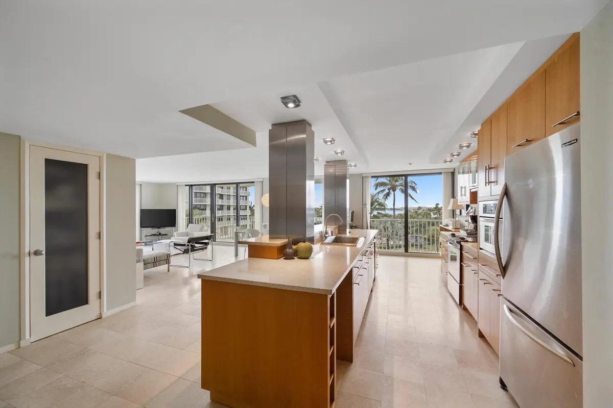 Kitchen at 3360 S Ocean Boulevard 3 G I, Palm Beach