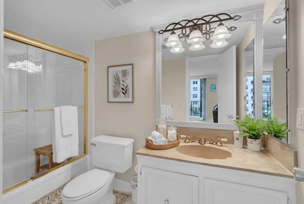 9. Bathroom 2 at 3460 S Ocean Boulevard 314, Palm Beach