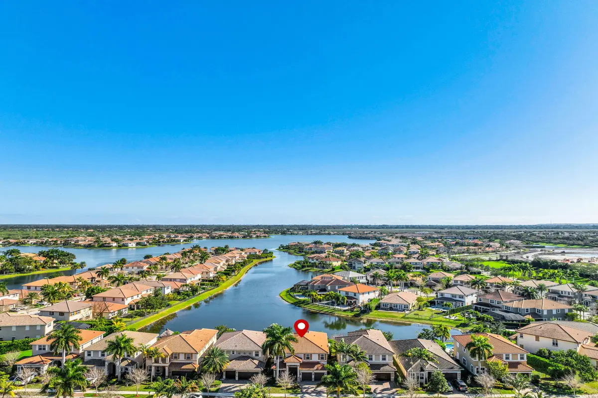 Aerial Front 4 at 8620 Waterside Court, Parkland