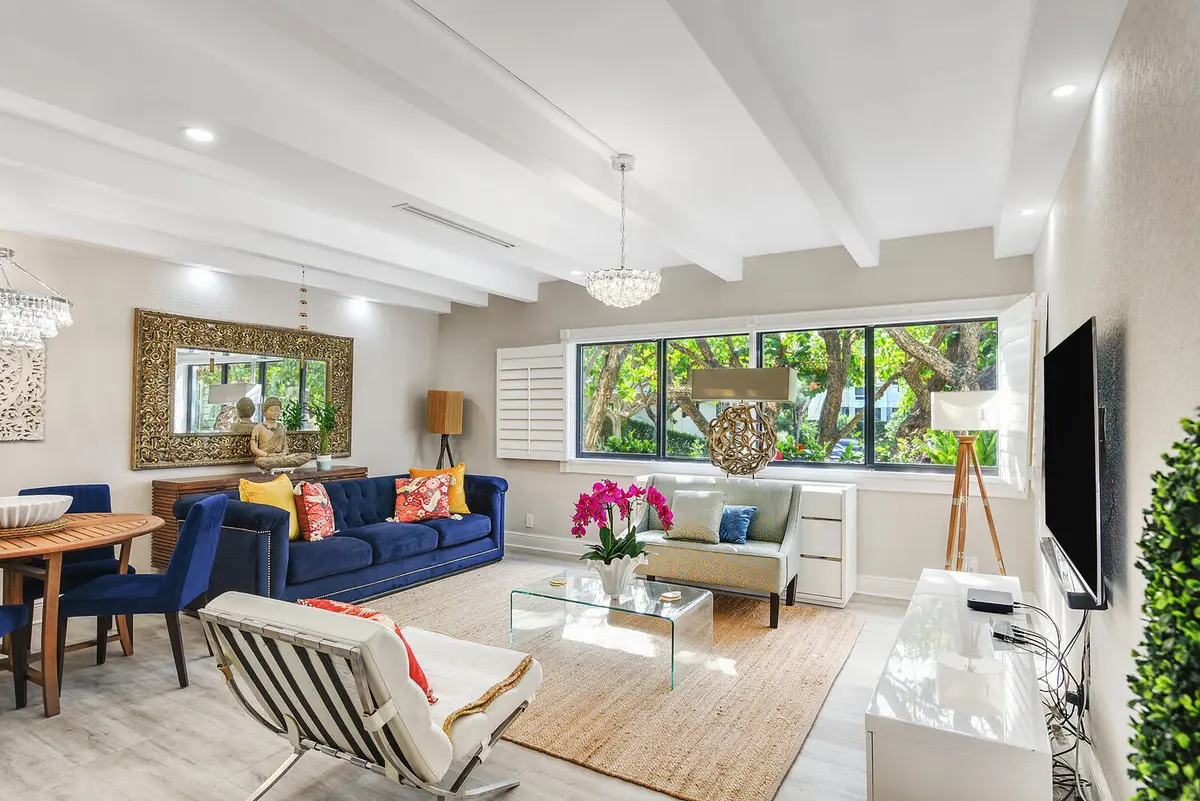 Living Room at 250 S Ocean Boulevard 272, Delray Beach