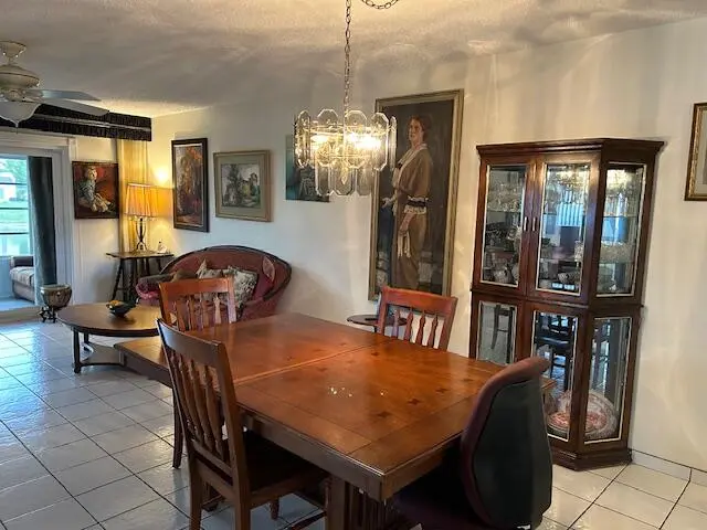 Dining area at 225 Lake Meryl Drive, West Palm Beach