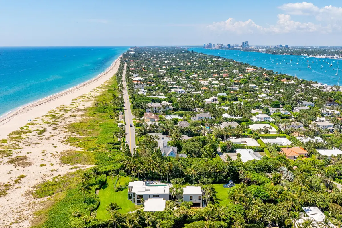 Aerial 4 at 1446 N Ocean Boulevard, Palm Beach