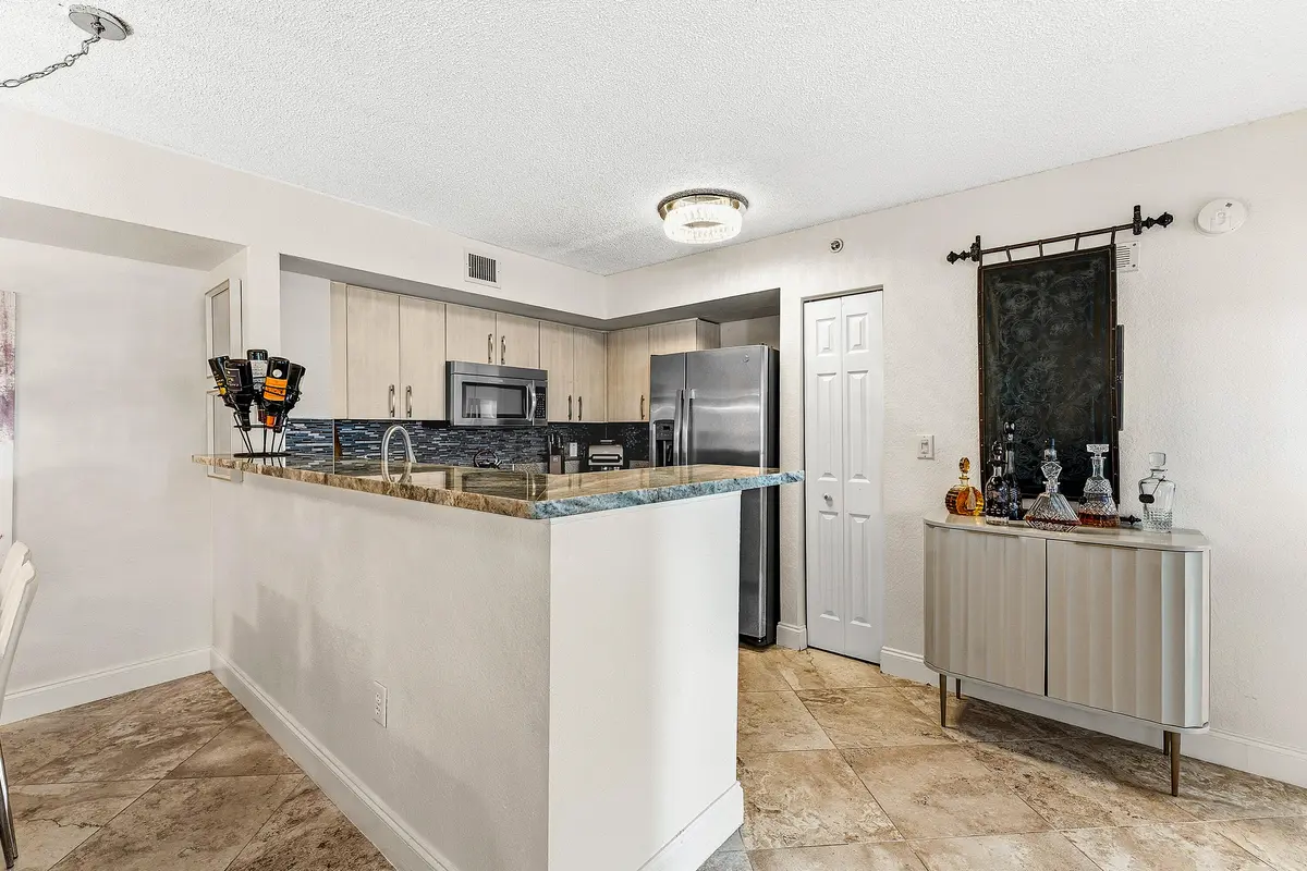 Kitchen at 1801 N Flagler Drive 235, West Palm Beach