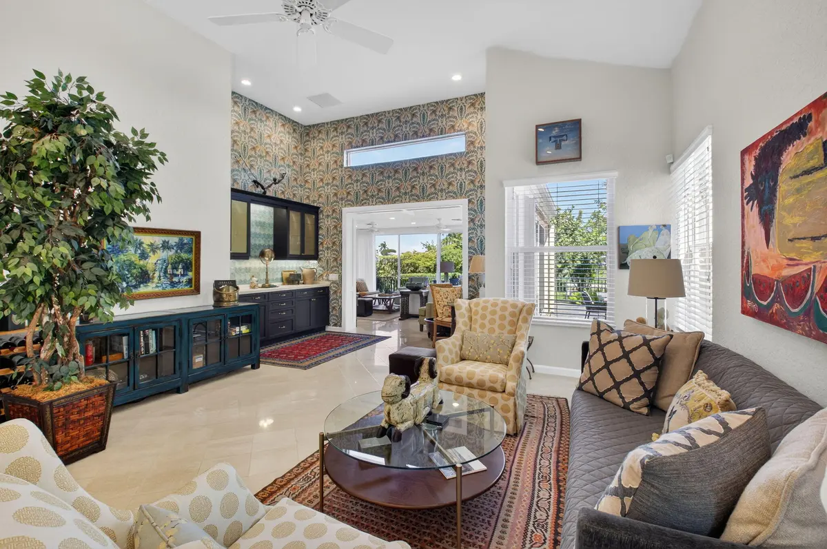 LIVING ROOM at 6261 Evian Place, Boynton Beach