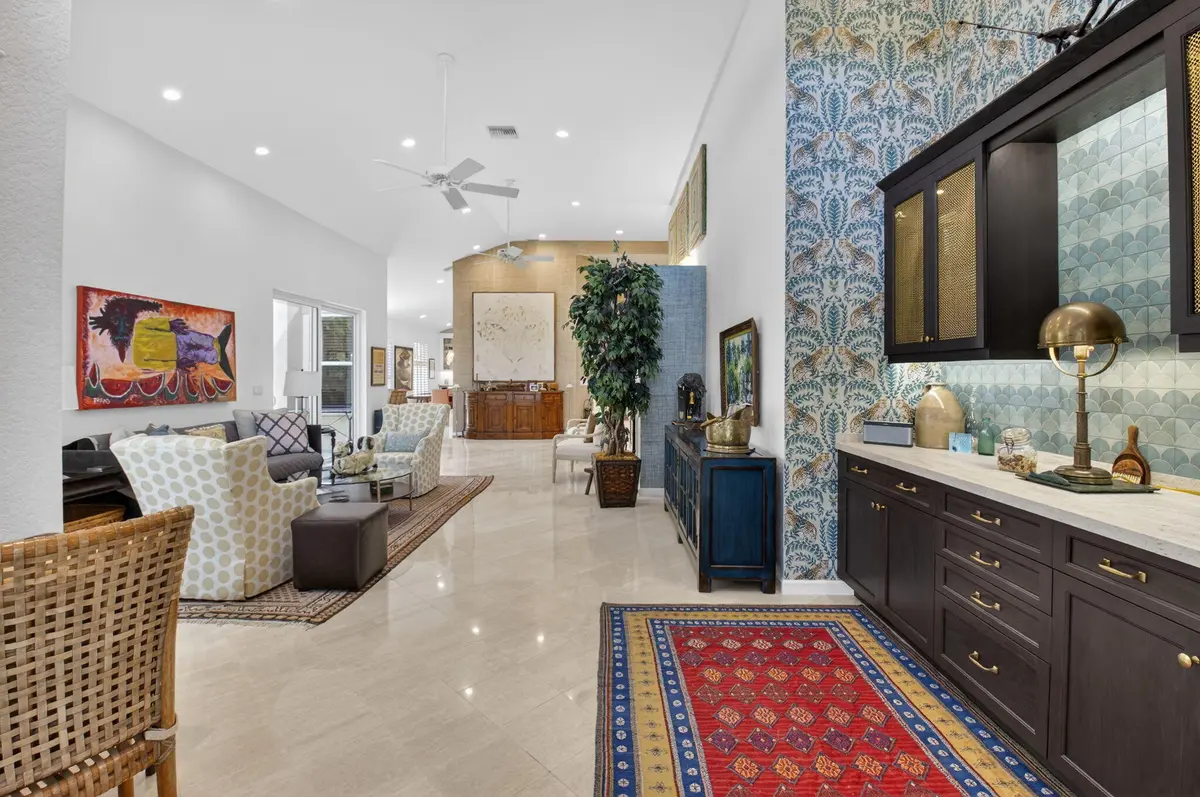 LIVING ROOM at 6261 Evian Place, Boynton Beach
