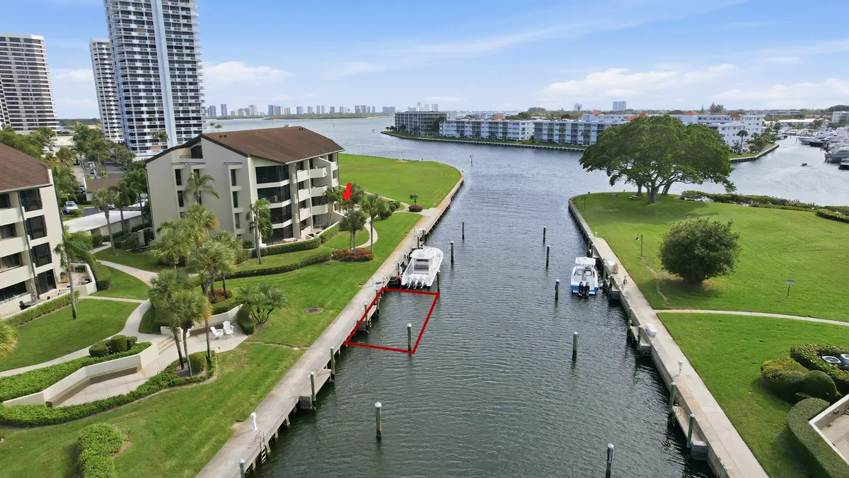 Unit and Slip location at 1109 E Marine Way L1l + Boat Slip #55, North Palm Beach