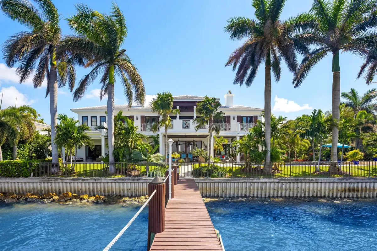 Rear Exterior at 1675 Lands End Road, Manalapan