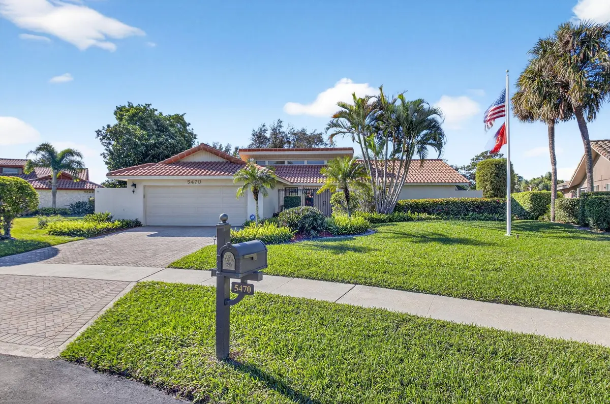 FRONT VIEW at 5470 NW 3rd Terrace, Boca Raton