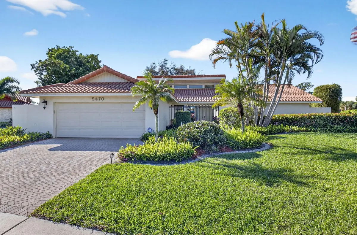 FRONT VIEW at 5470 NW 3rd Terrace, Boca Raton