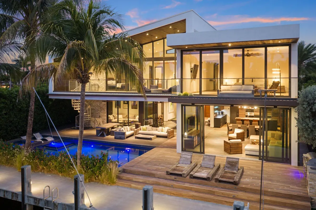 Twilight Photography at 830 NE 71st Street, Boca Raton