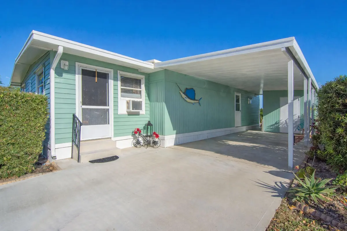 Carport-Entry at 485 Onyx Way, Jensen Beach