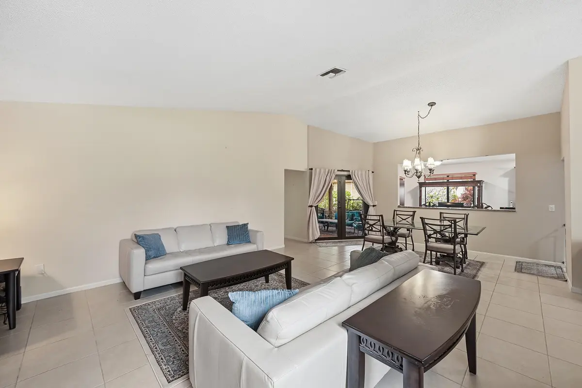 Living / Dining at 3135 NW 13th Street, Delray Beach