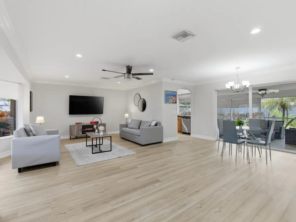 Open Living Dining at 1921 NE 28th Court, Lighthouse Point