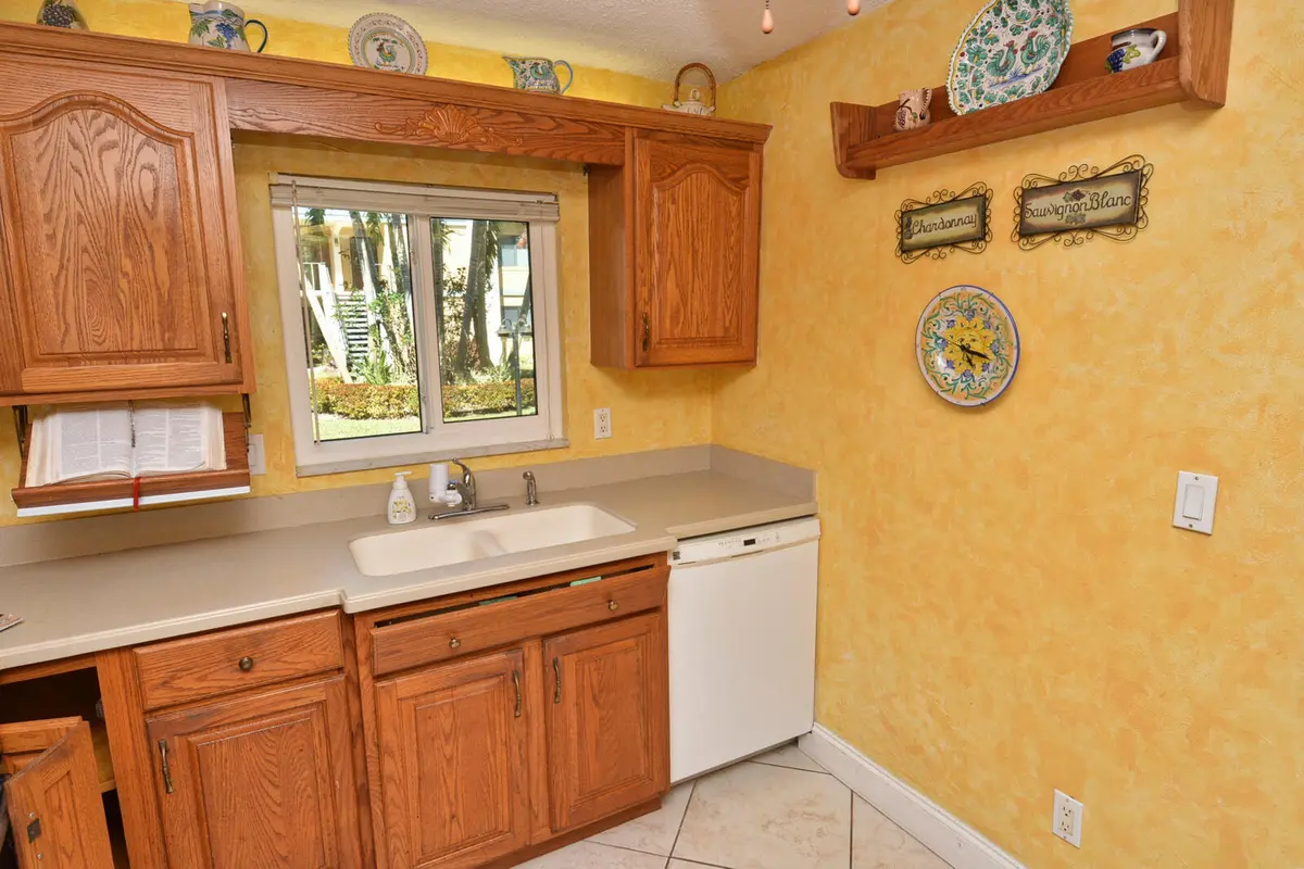 Kitchen at 1500 NE 13th Terrace G4, Jensen Beach