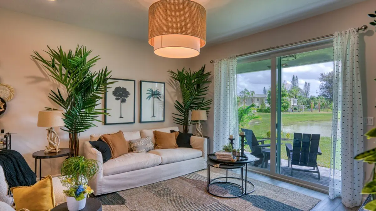 Living Room at 3741 Harborside Avenue, Fort Pierce