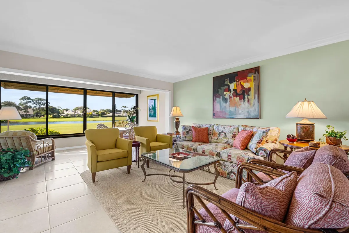 Living room at 10865 Quail Covey Road Azalea, Boynton Beach