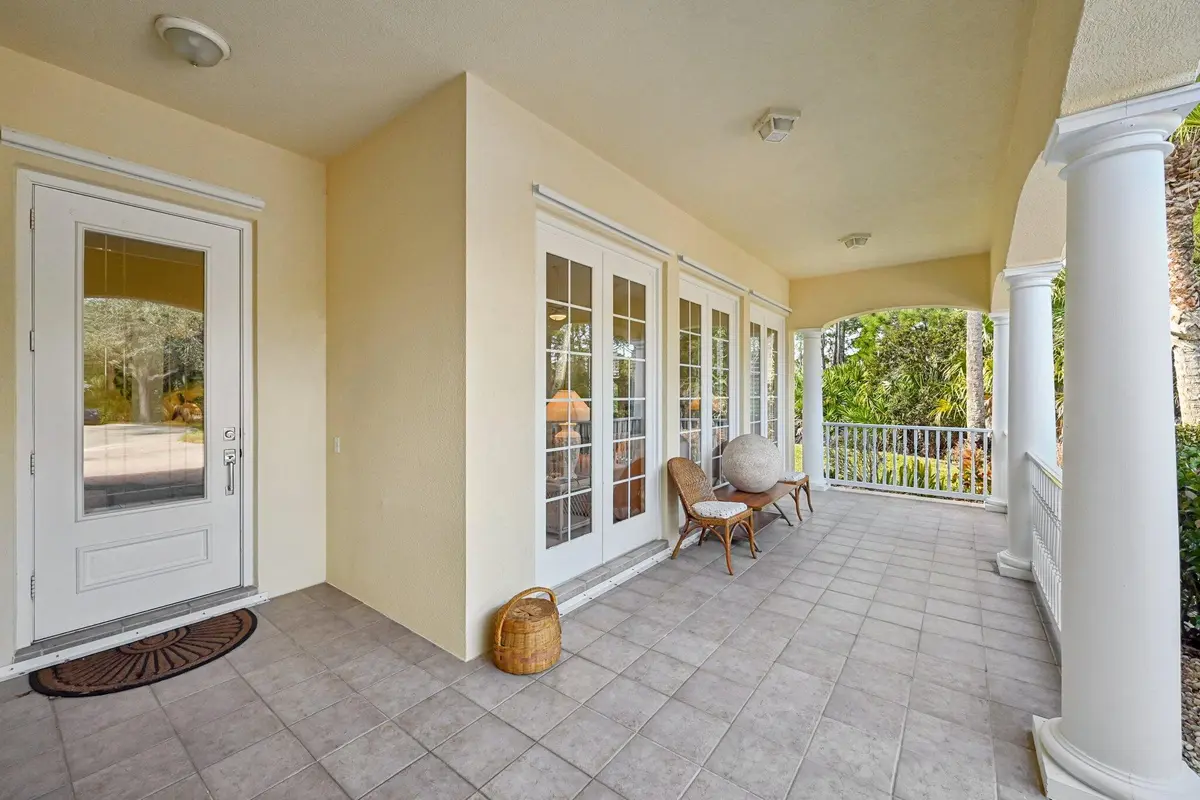 Front Porch at 8693 SE Nicolete Lane, Hobe Sound