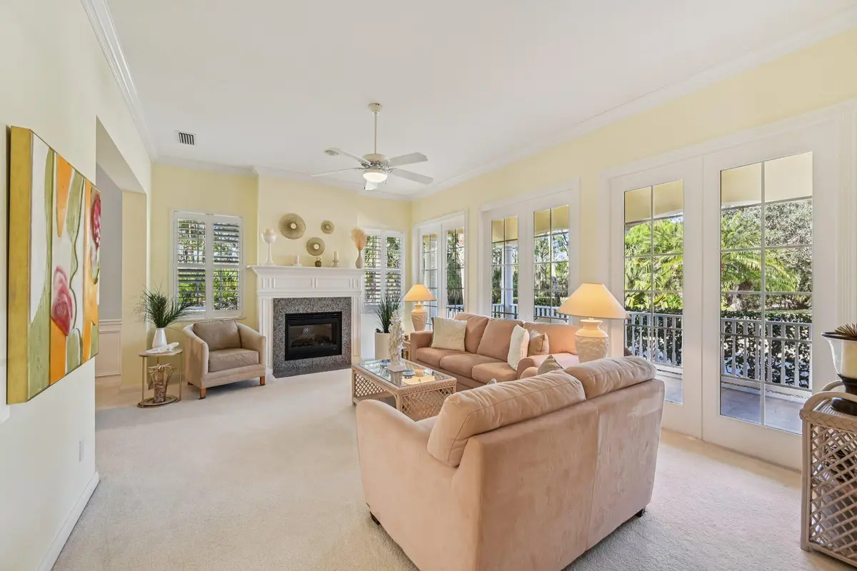 Living Room at 8693 SE Nicolete Lane, Hobe Sound