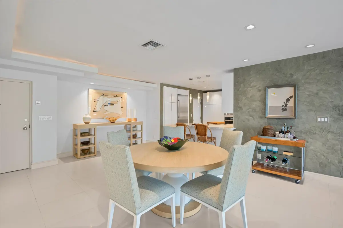 Dining Area at 2275 S Ocean Boulevard 307n & C10n, Palm Beach