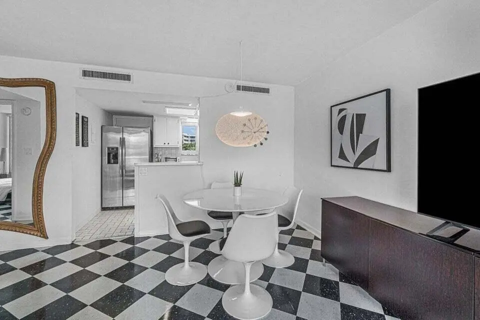 Dining Area at 2505 S Ocean Boulevard 303, Palm Beach