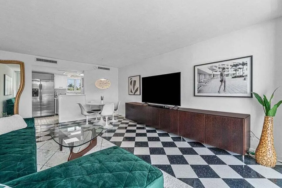 Living Area at 2505 S Ocean Boulevard 303, Palm Beach