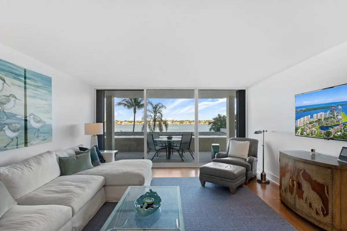 Living Room at 130 Lakeshore Drive 222, North Palm Beach