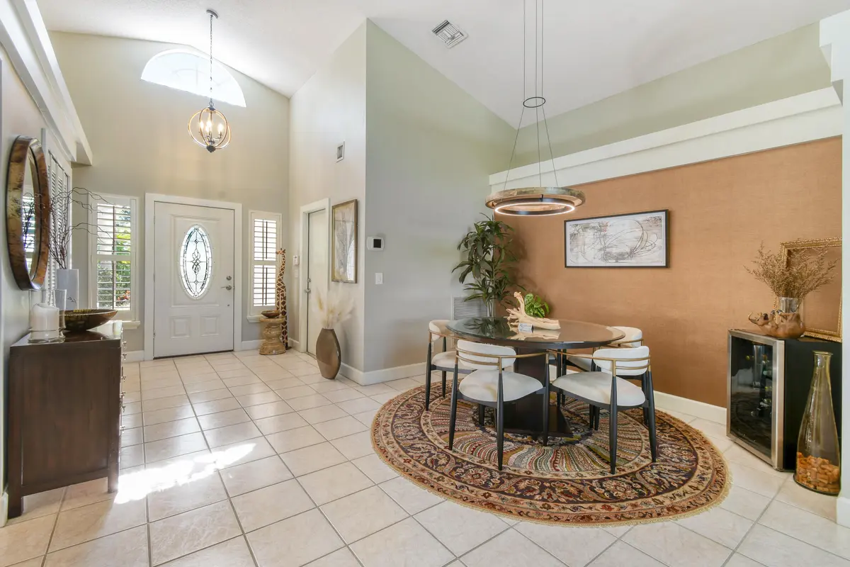 Dining Room at 163 Spoonbill Court, Jupiter