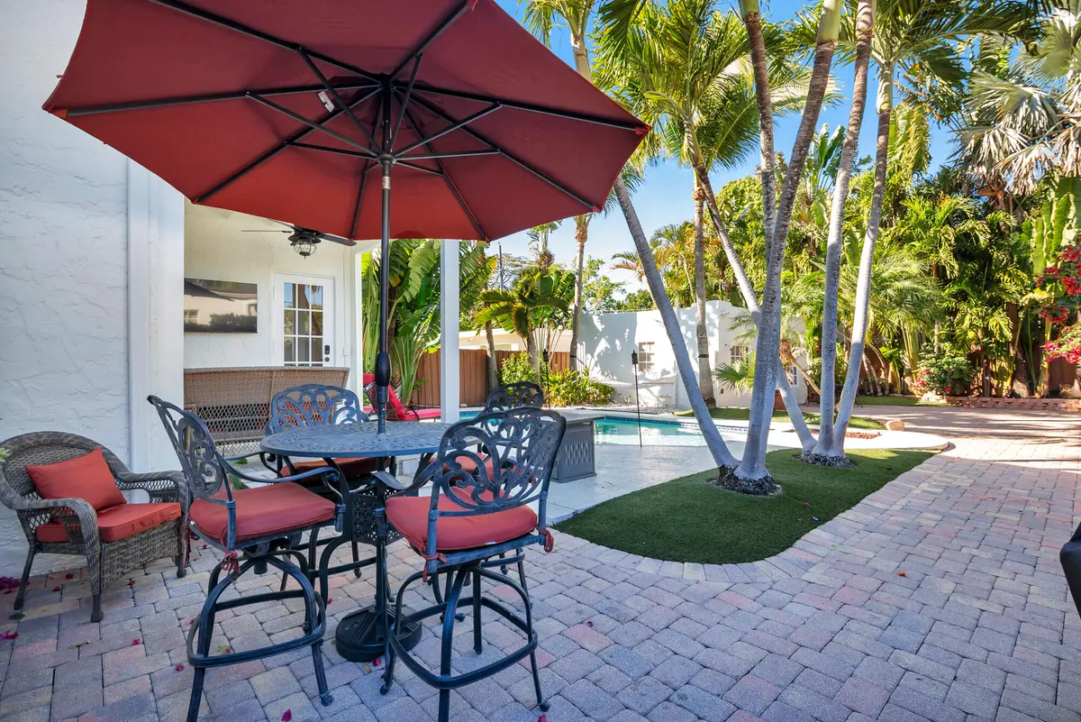Patio at 137 Edgewood Drive, West Palm Beach