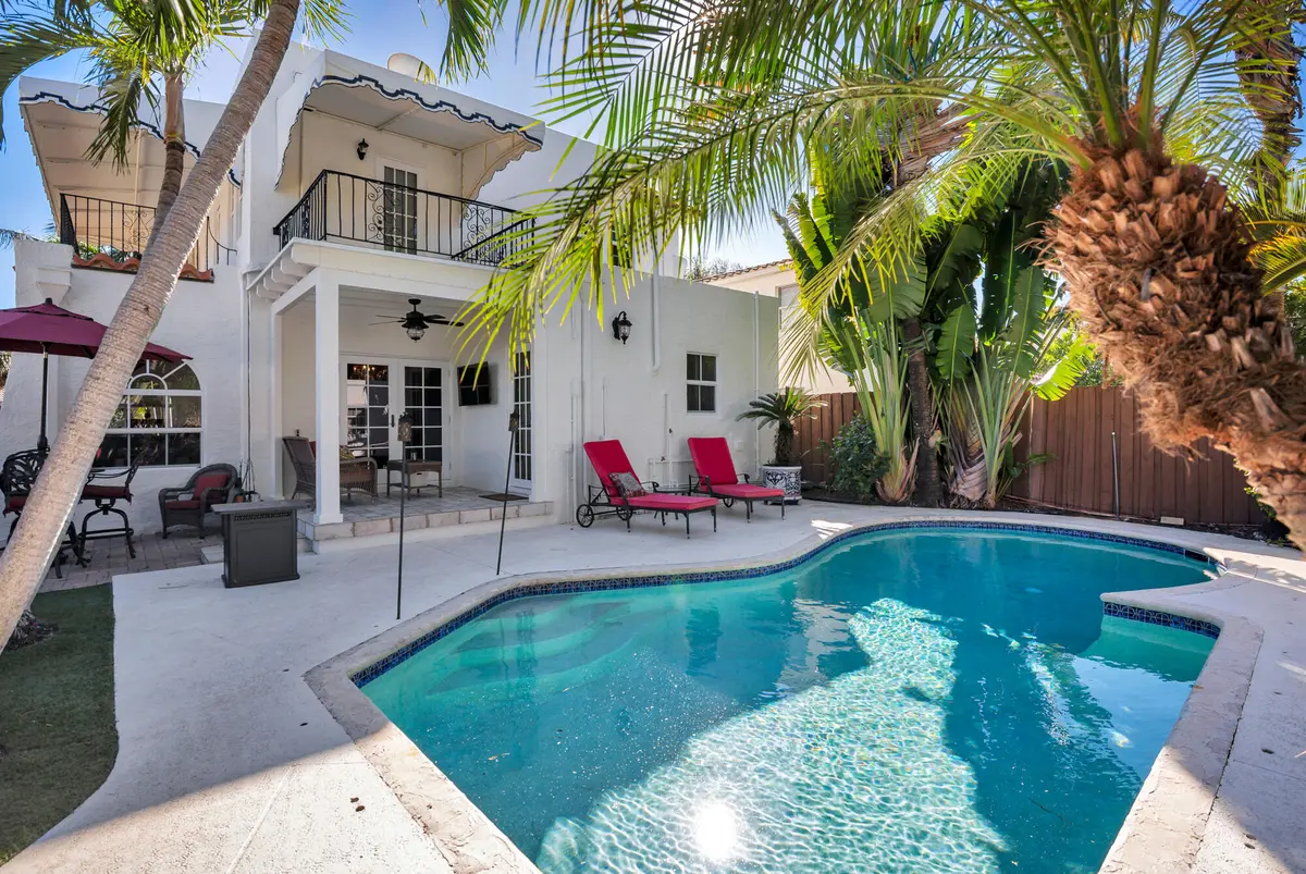 Pool at 137 Edgewood Drive, West Palm Beach