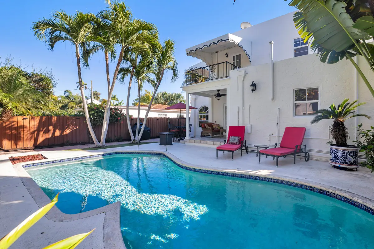 Pool at 137 Edgewood Drive, West Palm Beach