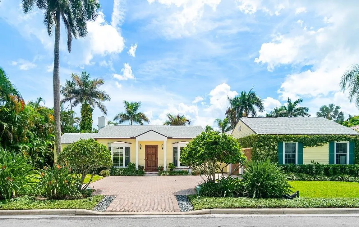 front at 240 Miraflores Drive, Palm Beach