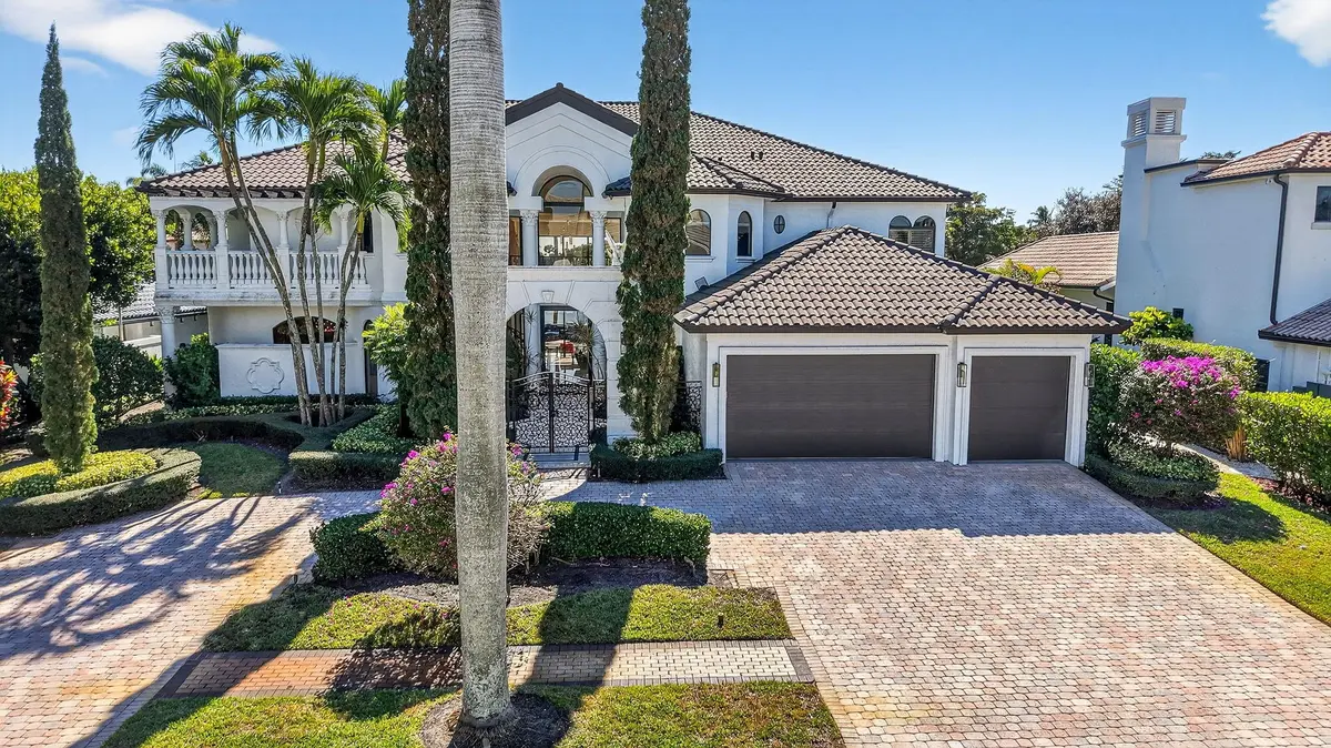 front exterior at 7000 Lions Head Lane, Boca Raton