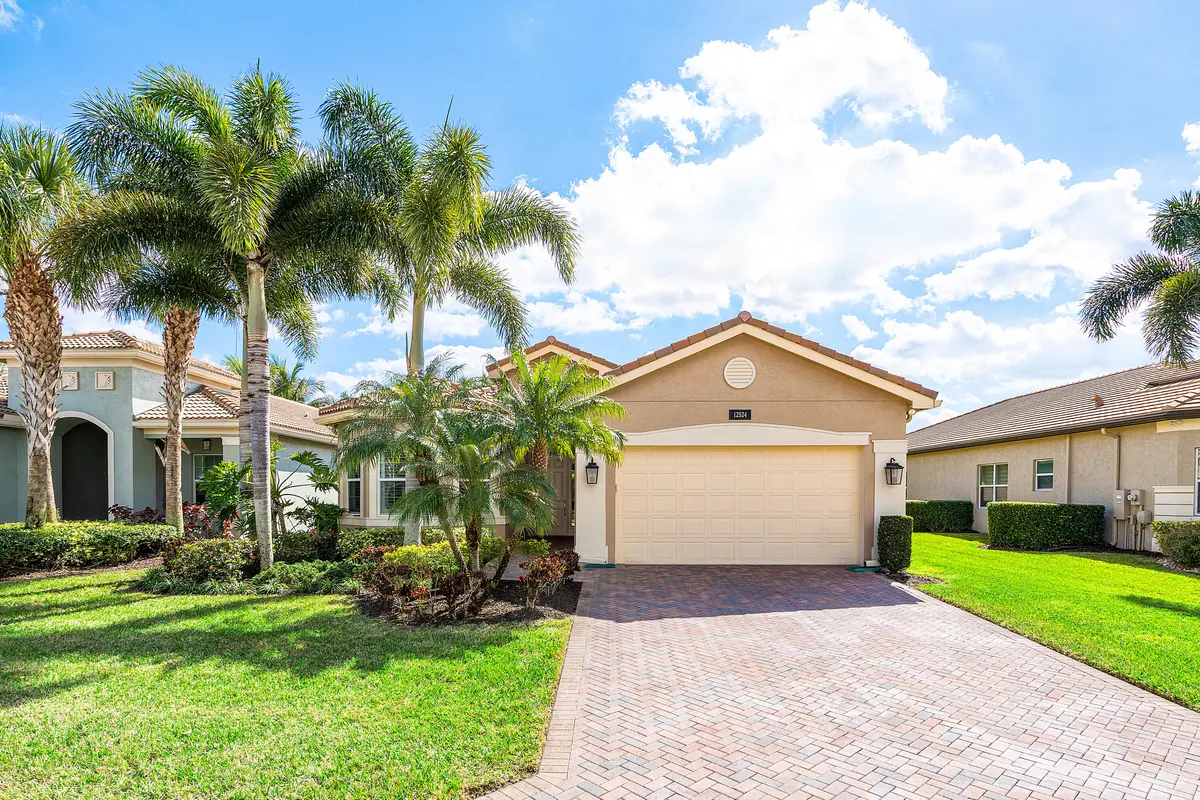 Lushly Landscaped Exerior at 12524 Bonnington Range Drive, Boynton Beach