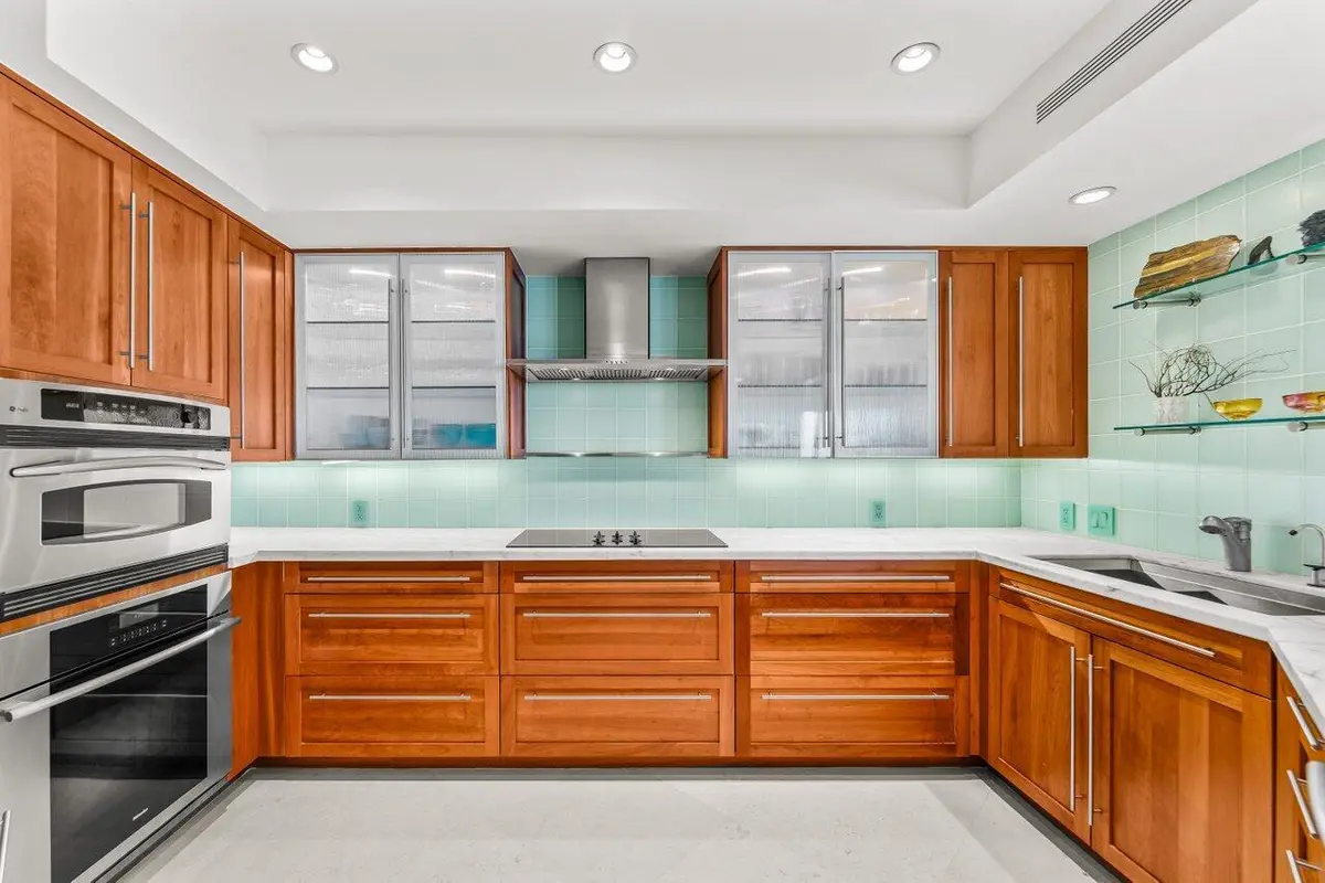 Kitchen at 2000 S Ocean Boulevard 201n, Palm Beach