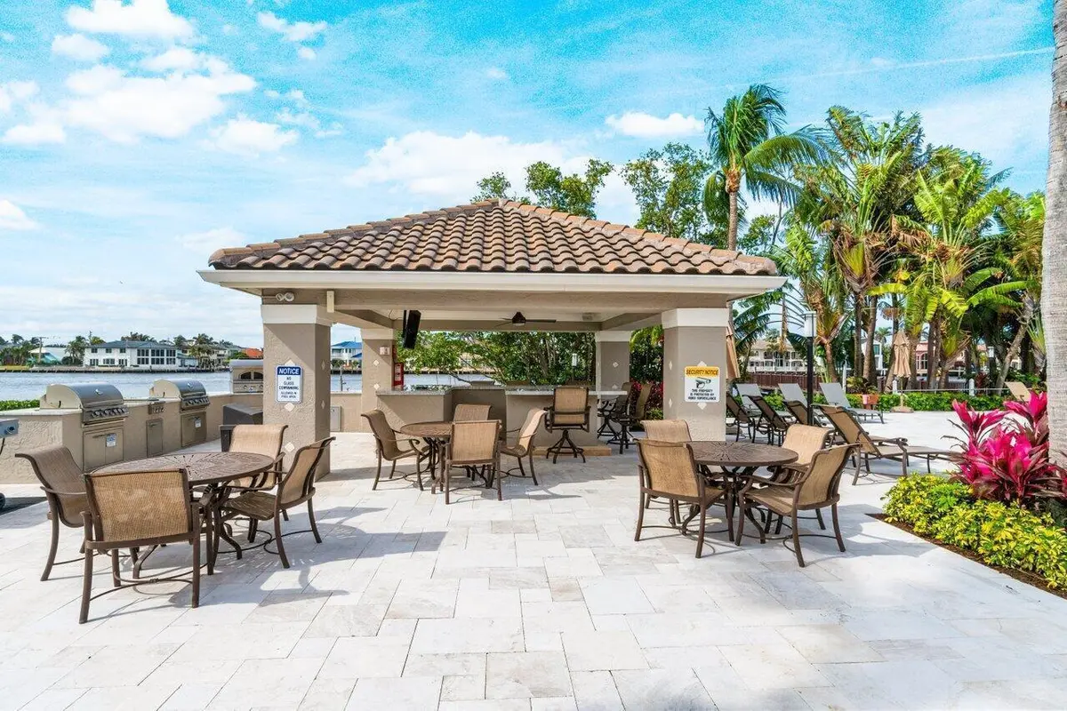 pool area at 3606 S Ocean Boulevard 402, Highland Beach