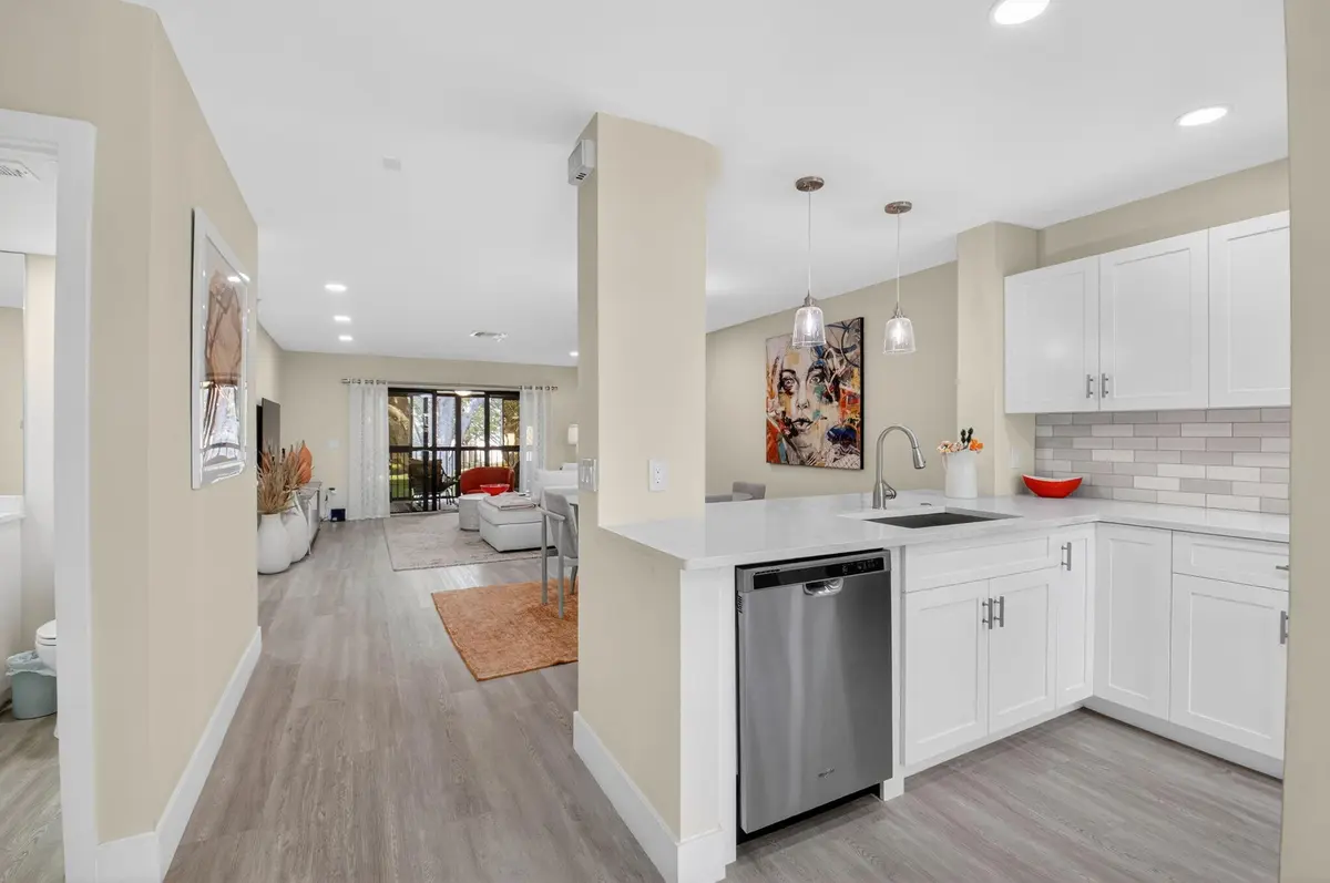 Kitchen at 17 Stratford Drive D, Boynton Beach