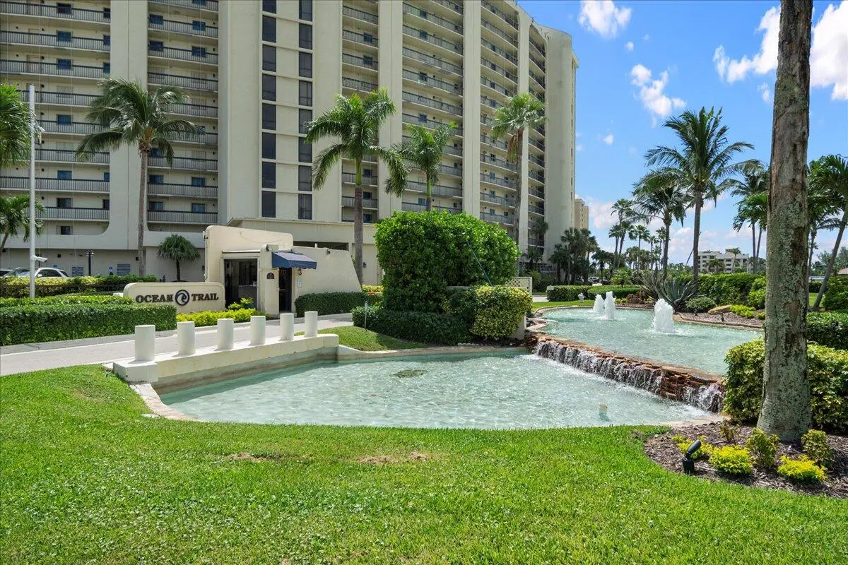 Guard Gated Entrance at 200 Ocean Trail Way 604, Jupiter