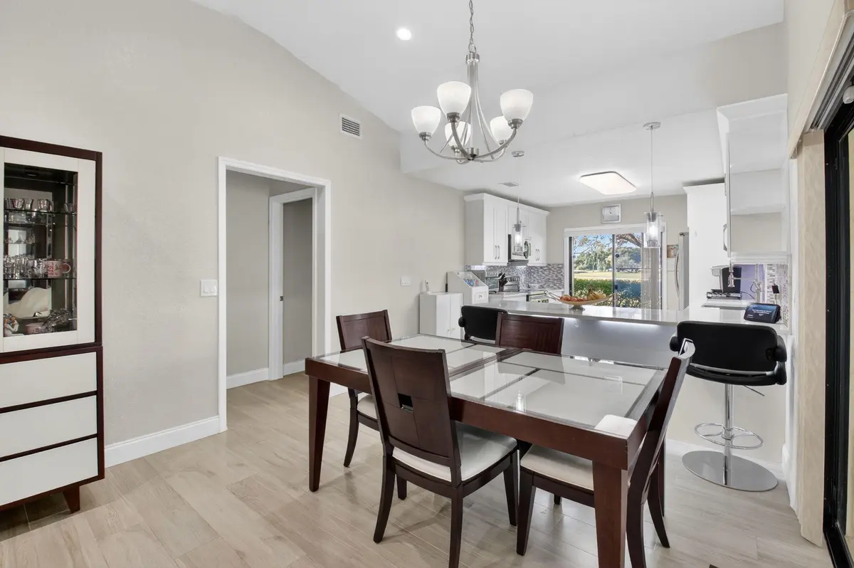 Dining Room at 5750 Parkwalk Circle, Boynton Beach