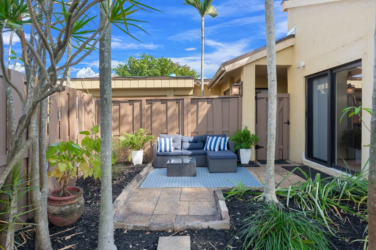 Patio at 2046 Deer Creek Woodlands Place, Deerfield Beach