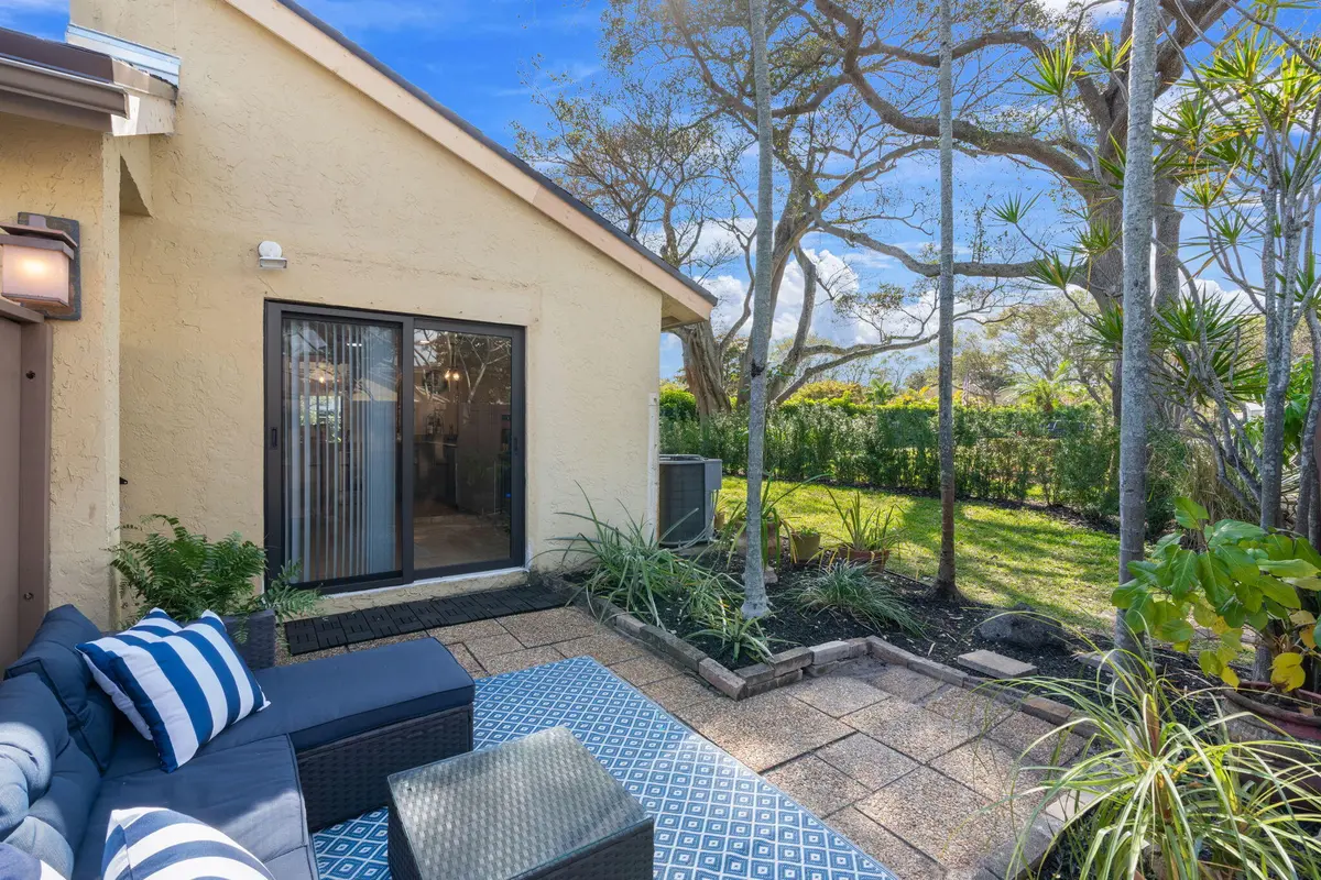 Patio at 2046 Deer Creek Woodlands Place, Deerfield Beach